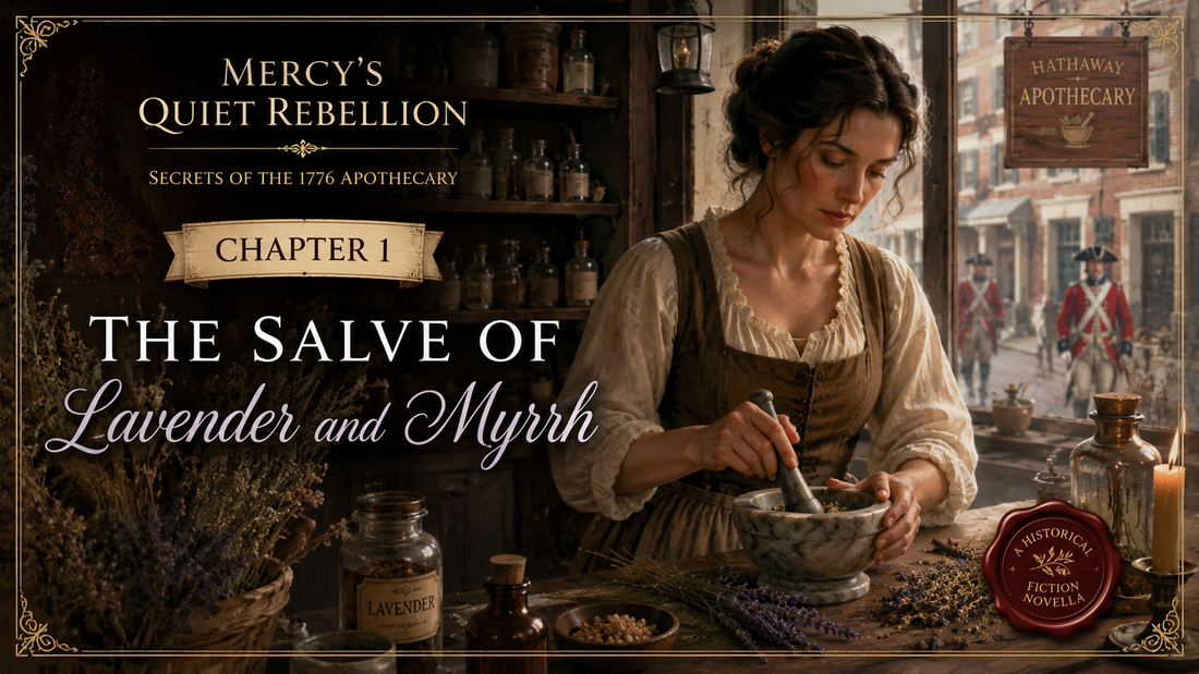 Historical Fiction Series: Mercy's Quiet Rebellion, Chapter 1: The Salve of Lavender and Myrrh