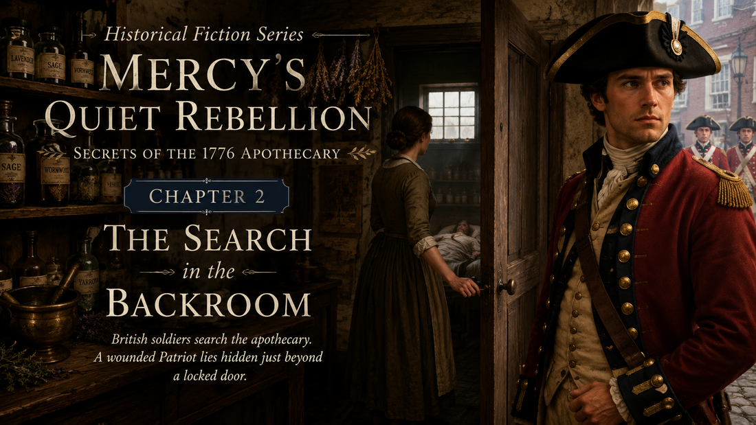 Historical Fiction Series: Mercy's Quiet Rebellion, Chapter 2: The Search in the Backroom