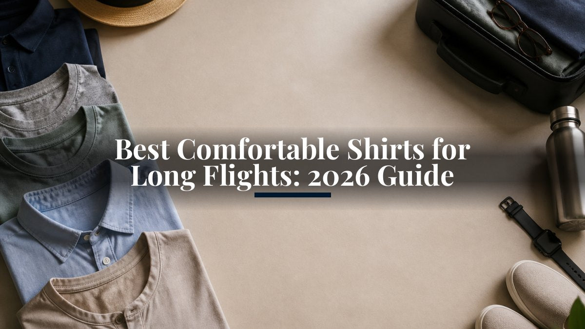 Best Comfortable Shirts for Long Flights: 2026 Guide