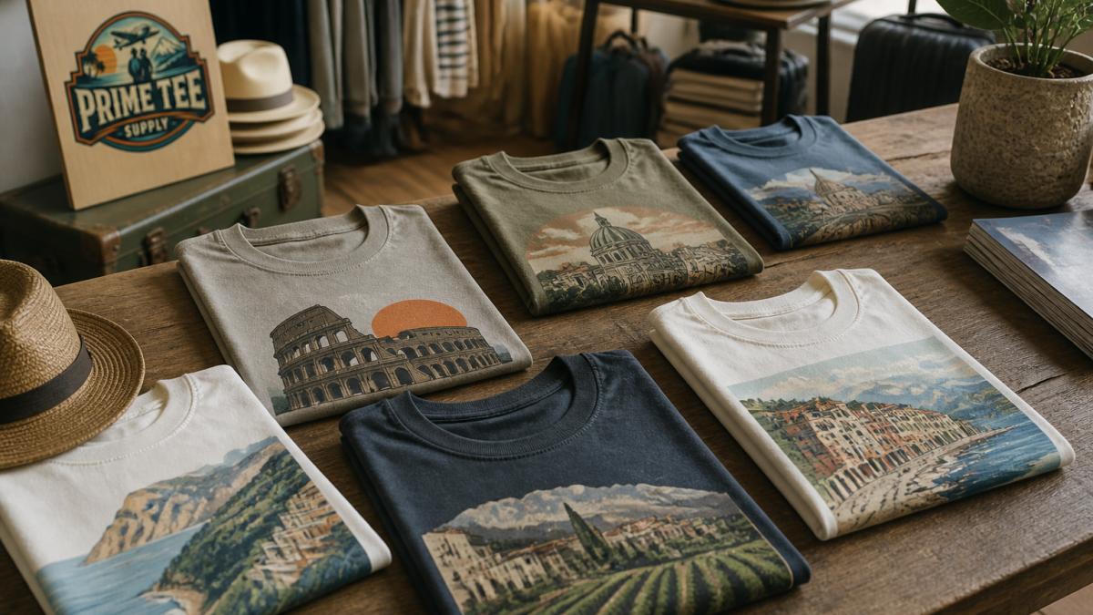 Buy Unique Italy-Themed T-Shirts: A Traveler's Guide