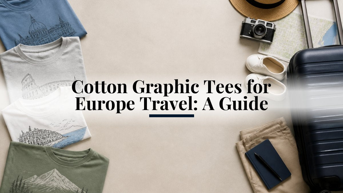 Cotton Graphic Tees for Europe Travel: A Guide