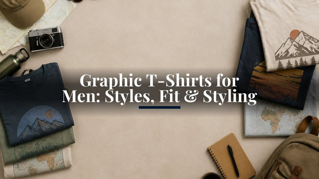 Graphic T-Shirts for Men: Styles, Fit & Styling