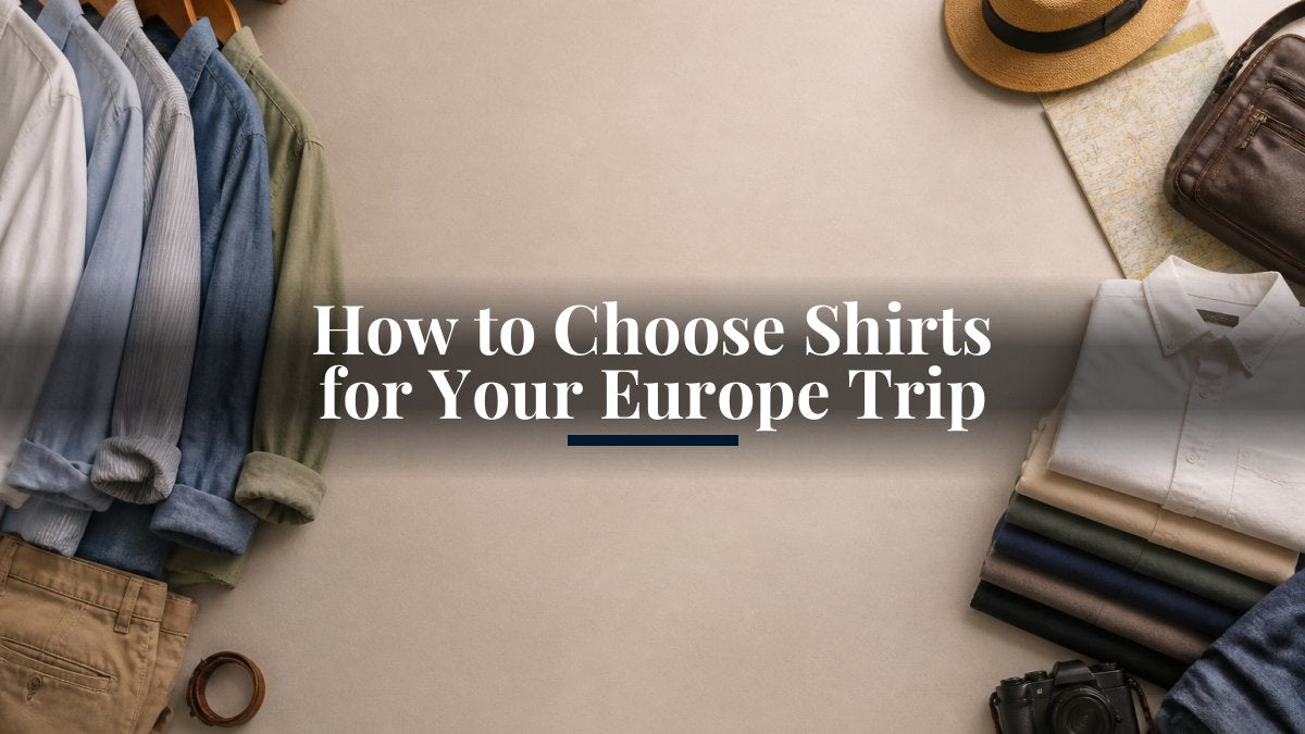 How to Choose Shirts for Your Europe Trip