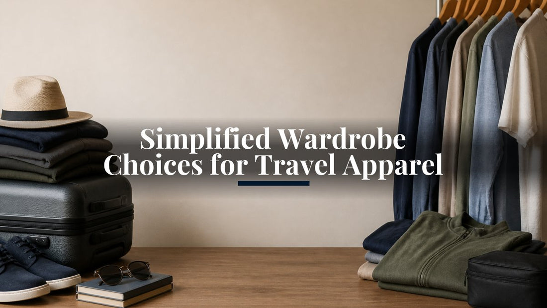 Simplified Wardrobe Choices for Travel Apparel