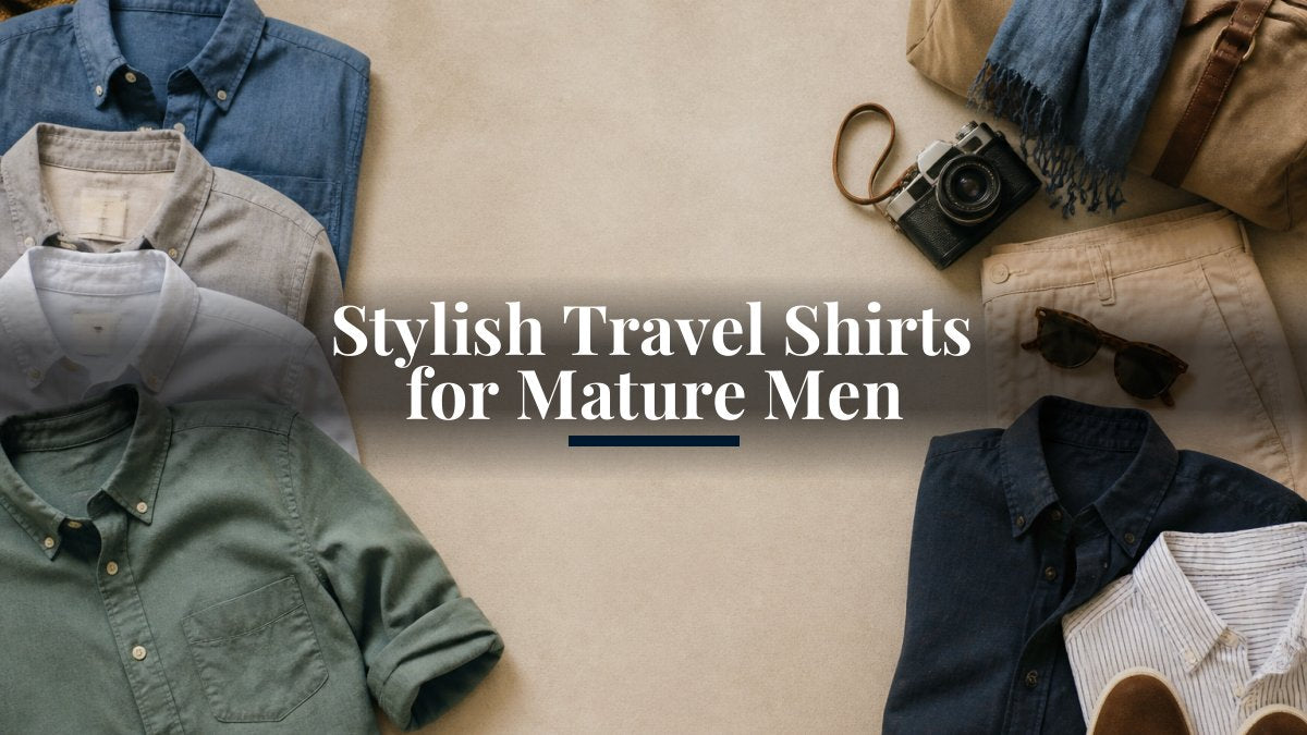 Stylish Travel Shirts for Mature Men