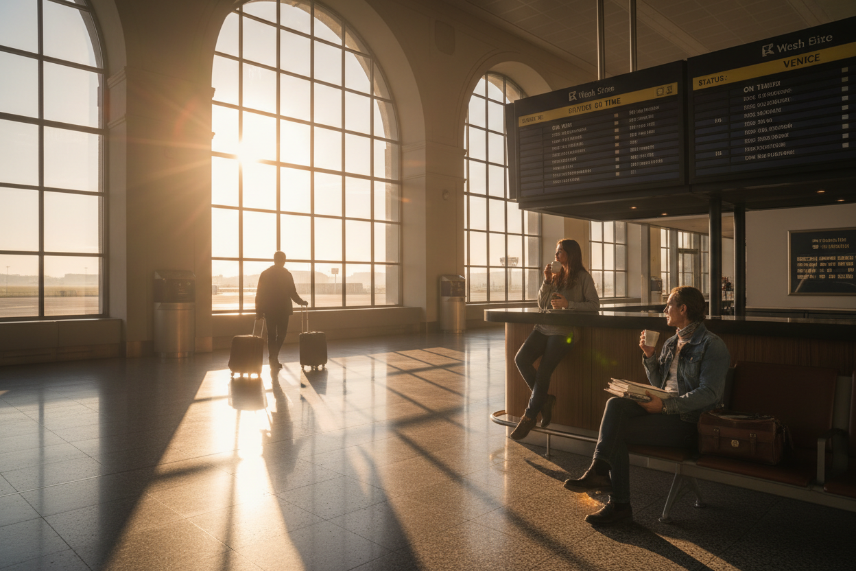The Strange Comfort of Airport Rituals