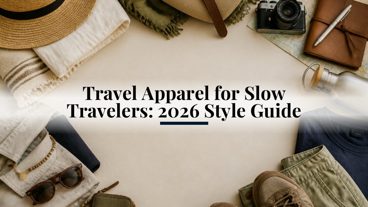 Travel Apparel for Slow Travelers: 2026 Style Guide