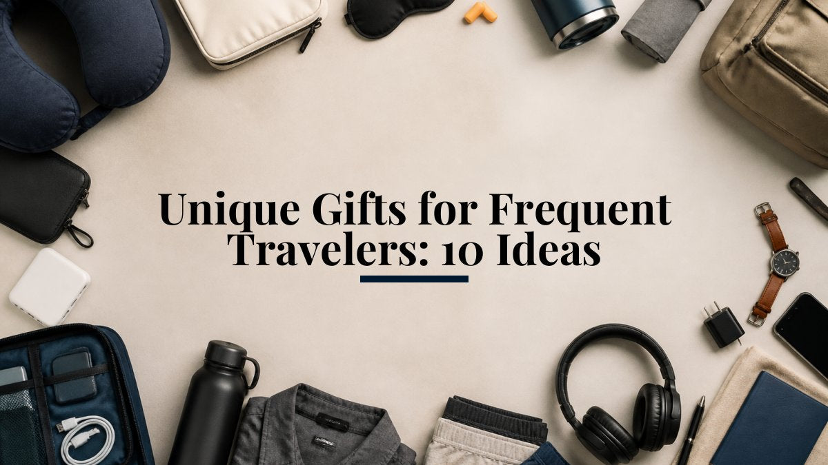 Unique Gifts for Frequent Travelers: 10 Ideas