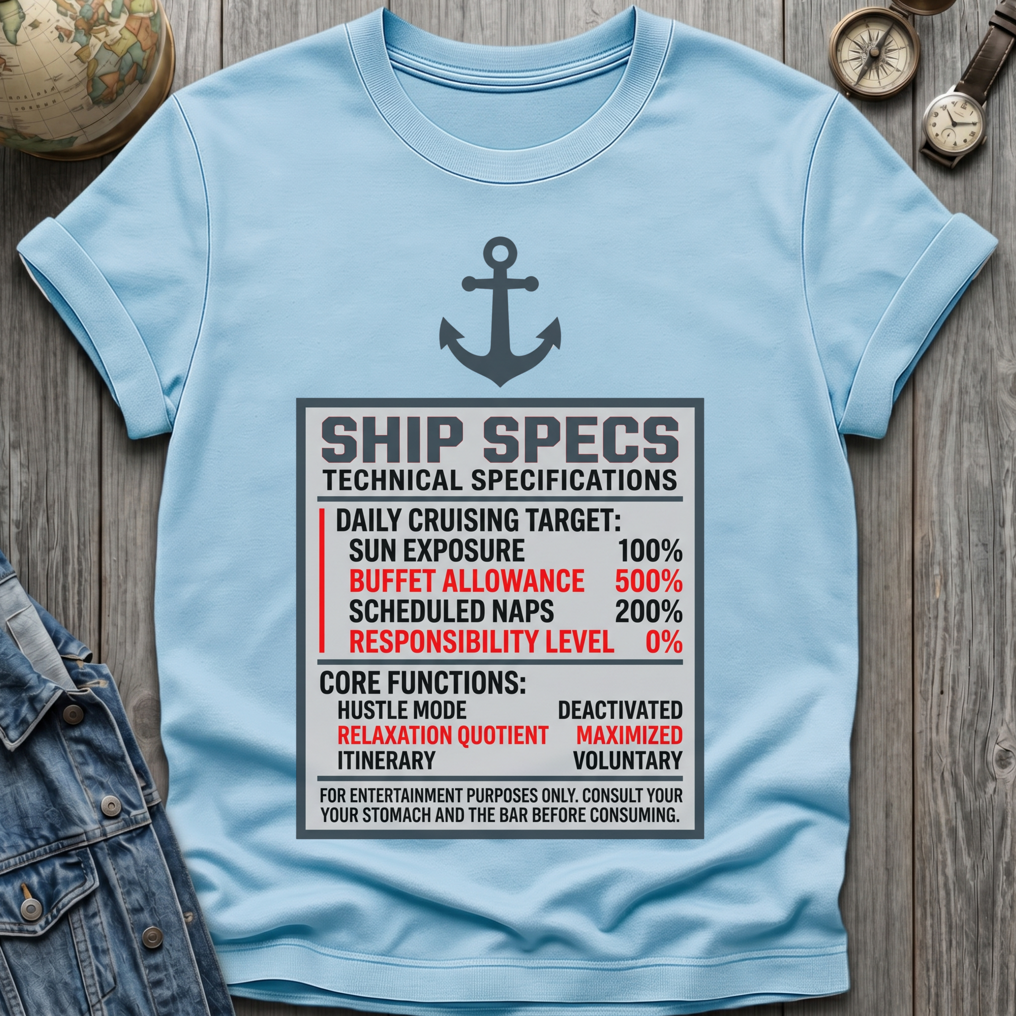 Ship Specs T-Shirt