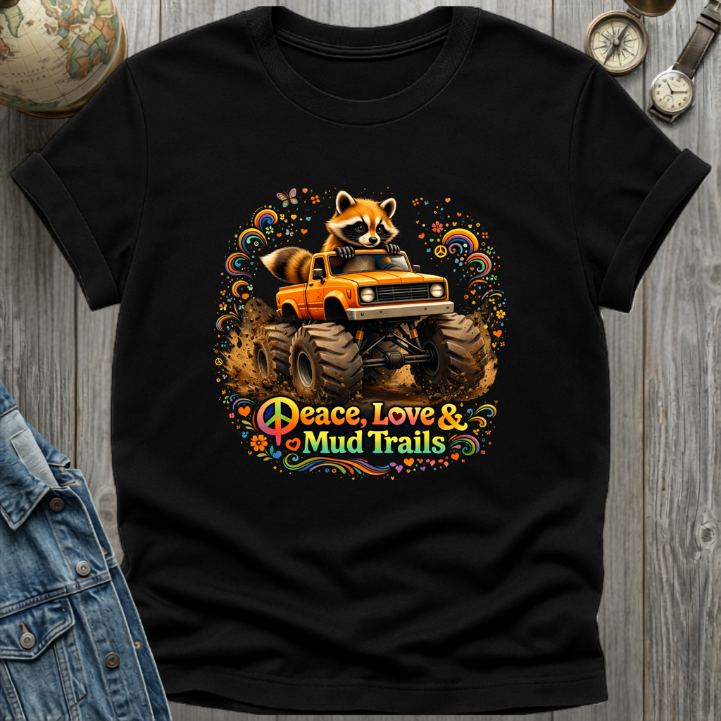 Peace Love Mud T-Shirt