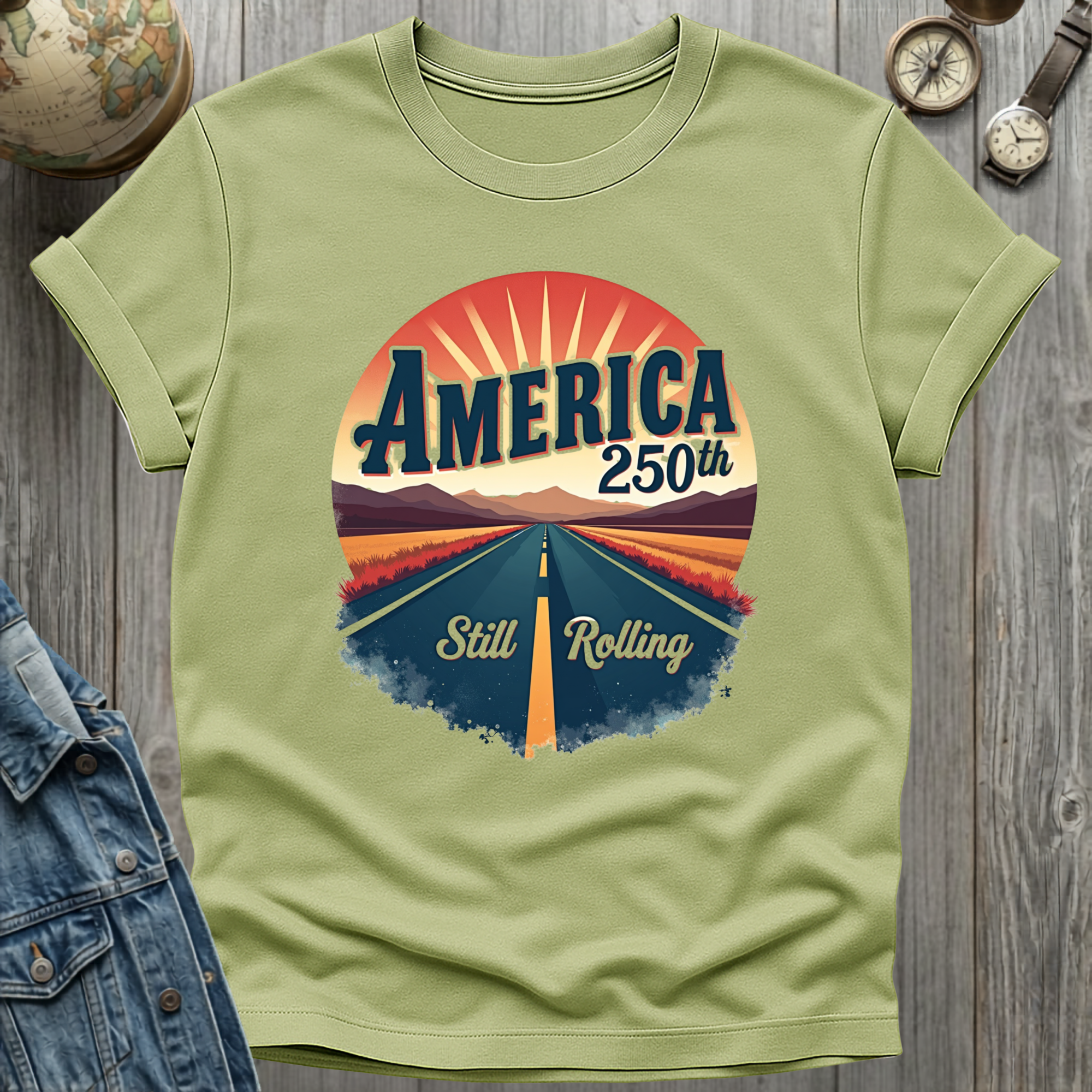 America 250th Badge T-Shirt