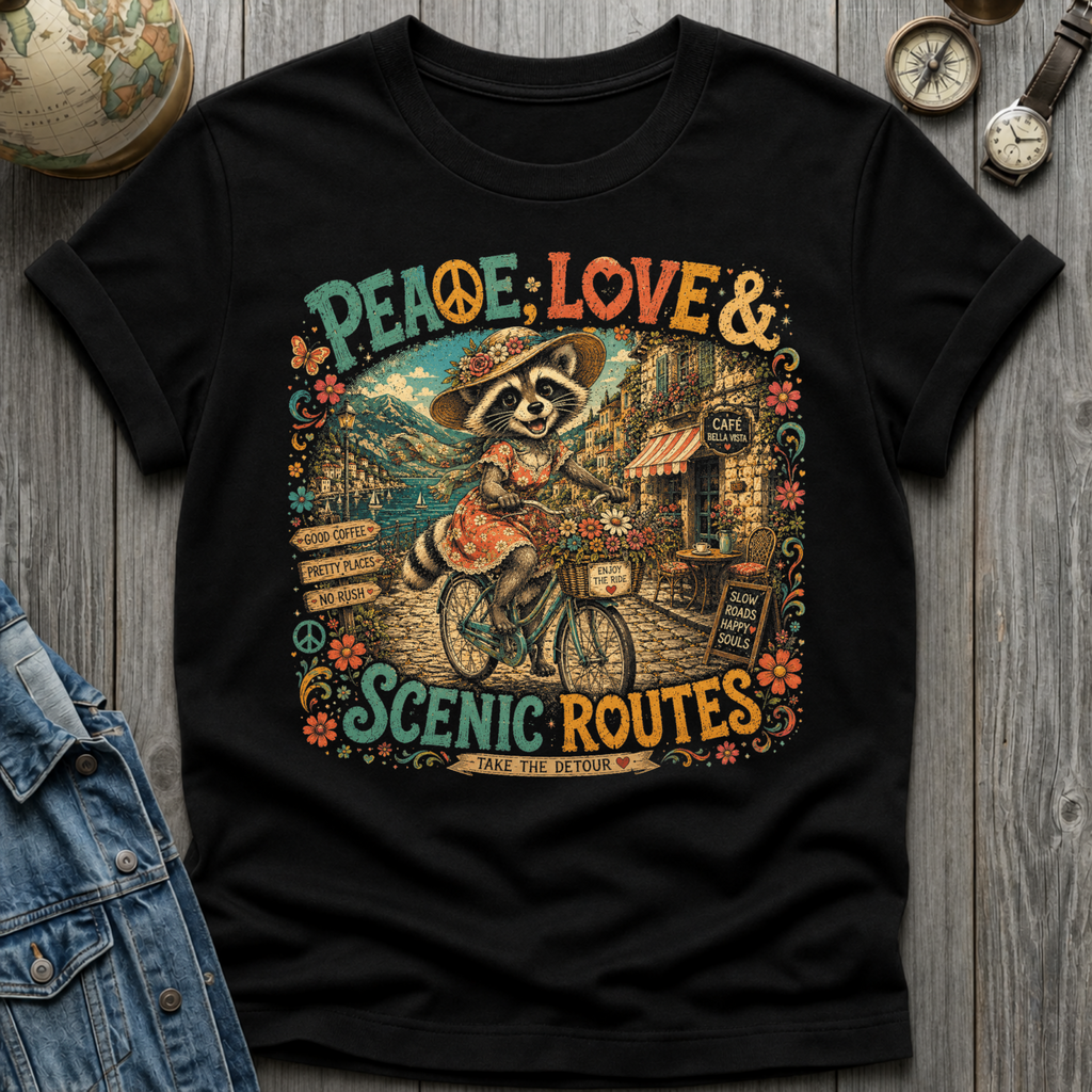 Peace Love Scenic T-Shirt