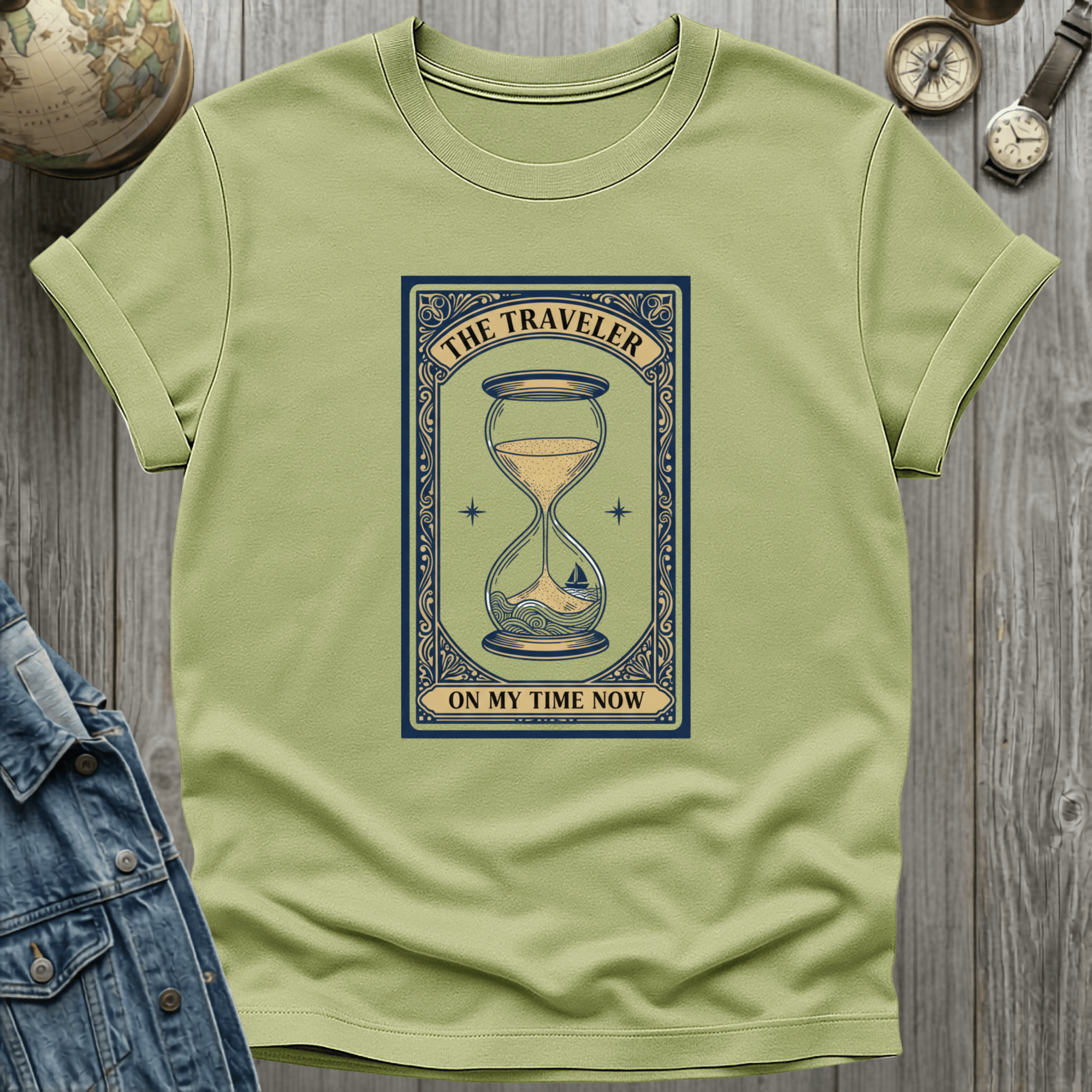 The Traveler Tarot Card T-Shirt