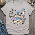 Books Suitcase T-Shirt