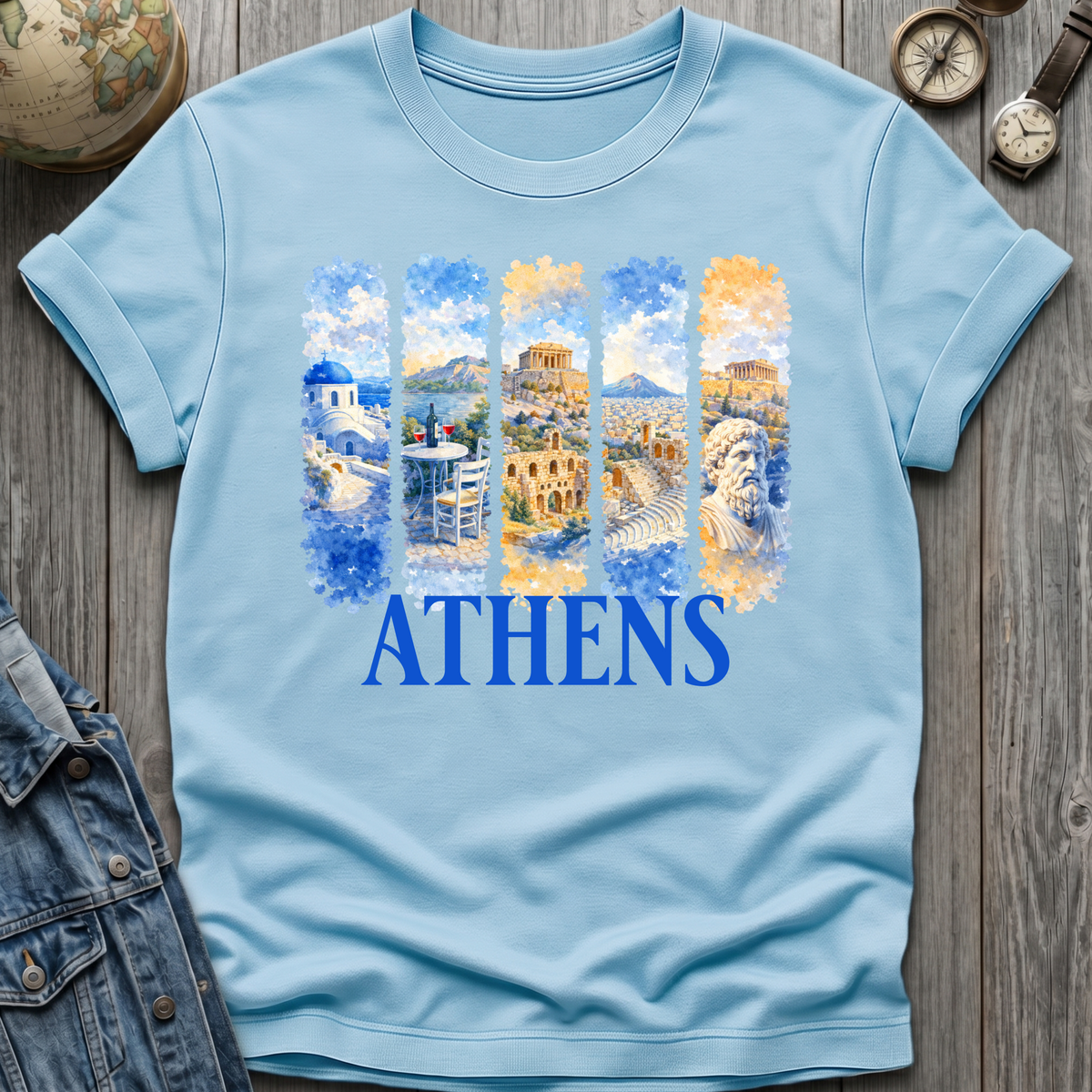 Athens Scenic T-Shirt