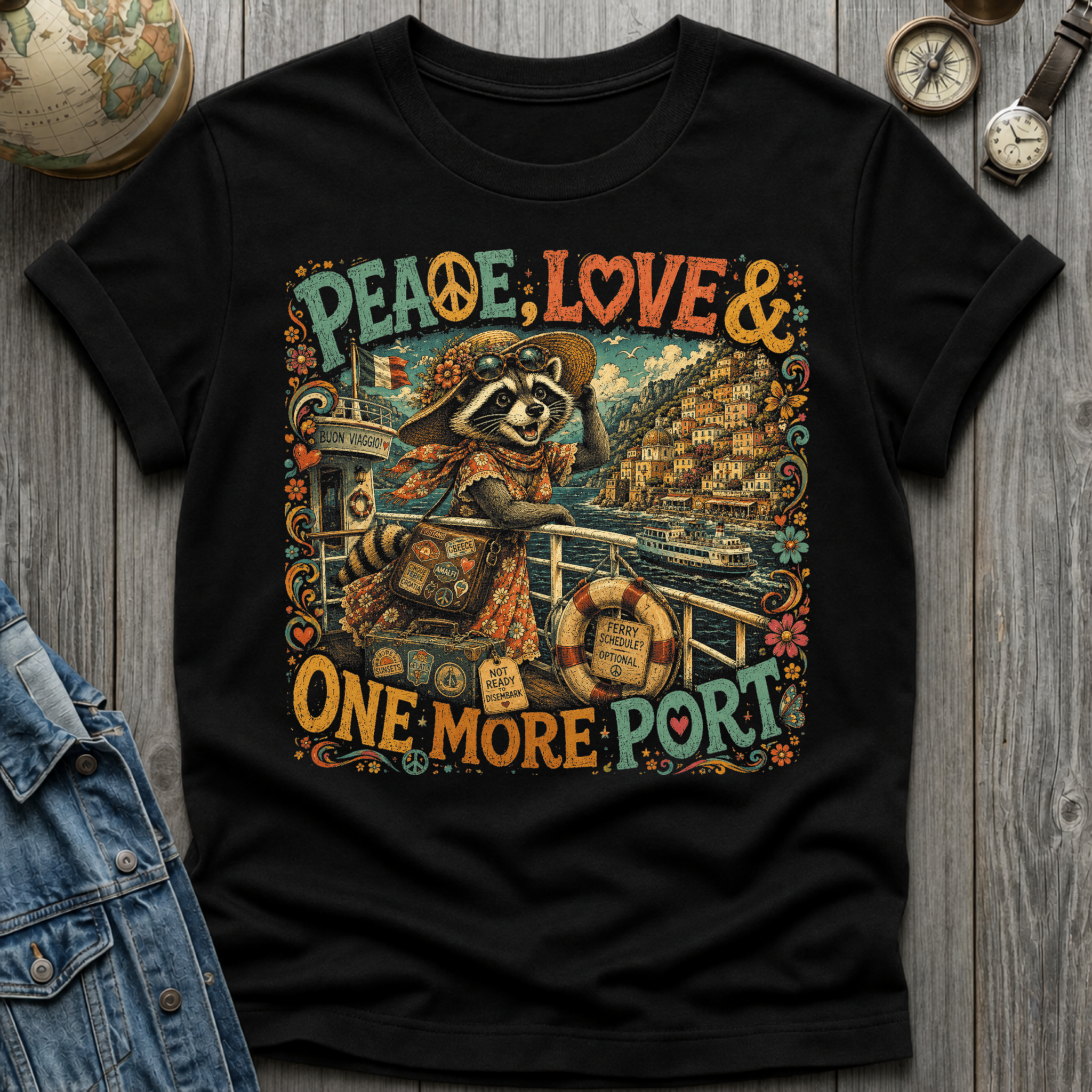 Peace Love Ports T-Shirt