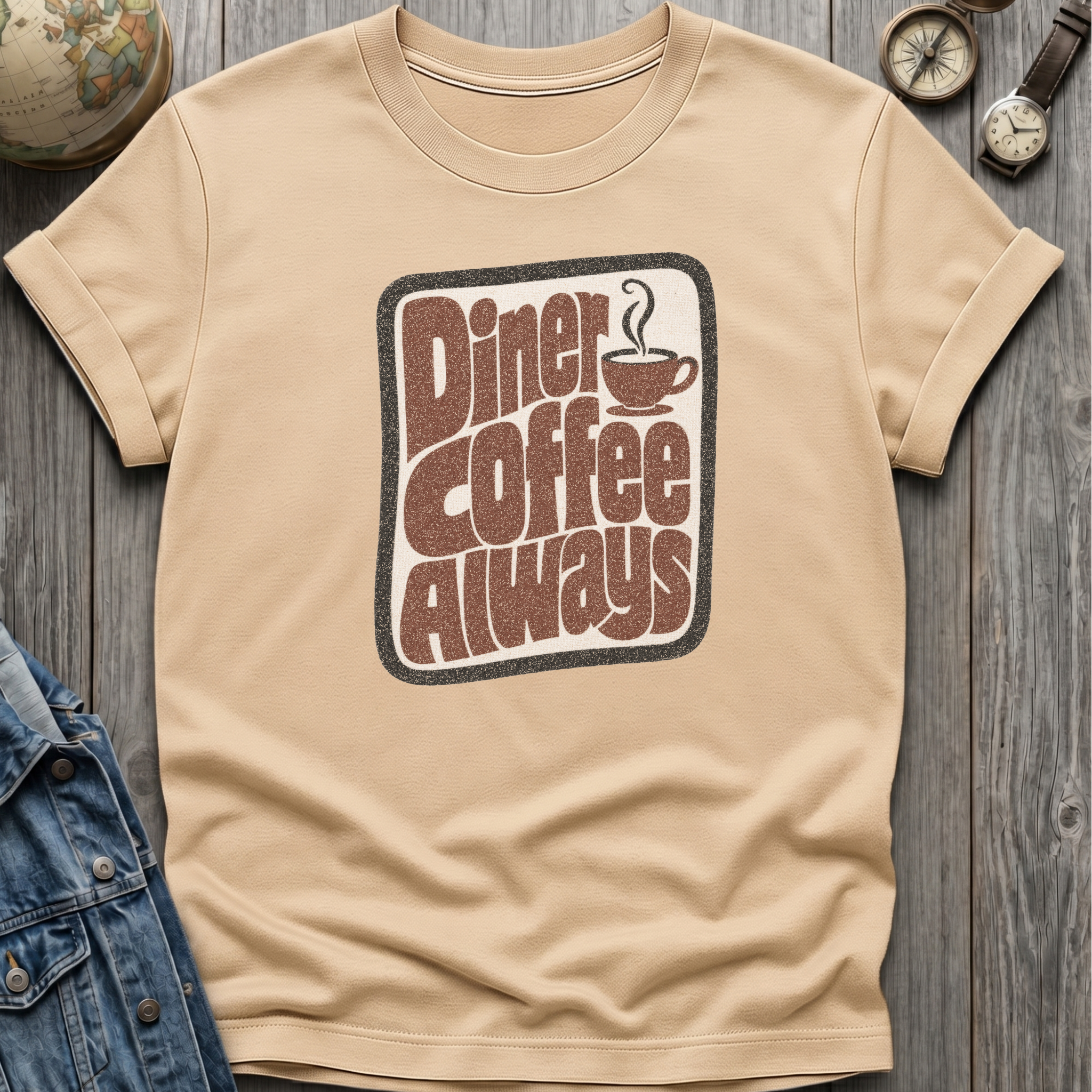 Diner Coffee Always T-Shirt