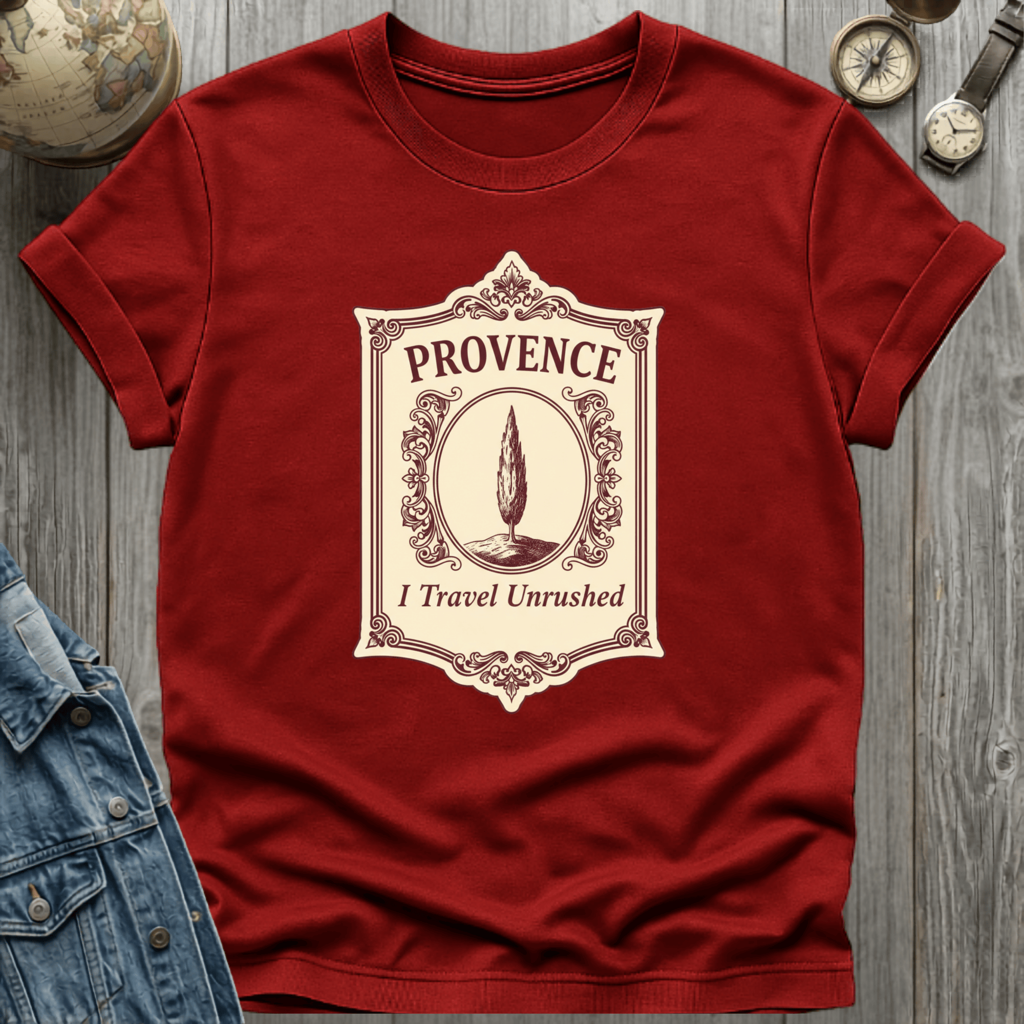 Provence Wine Label T-Shirt