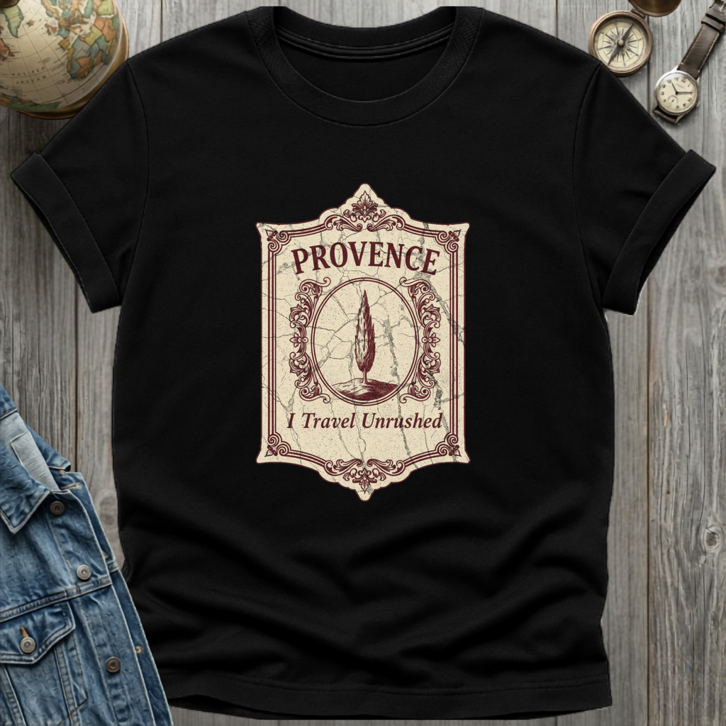 Provence Wine Label T-Shirt