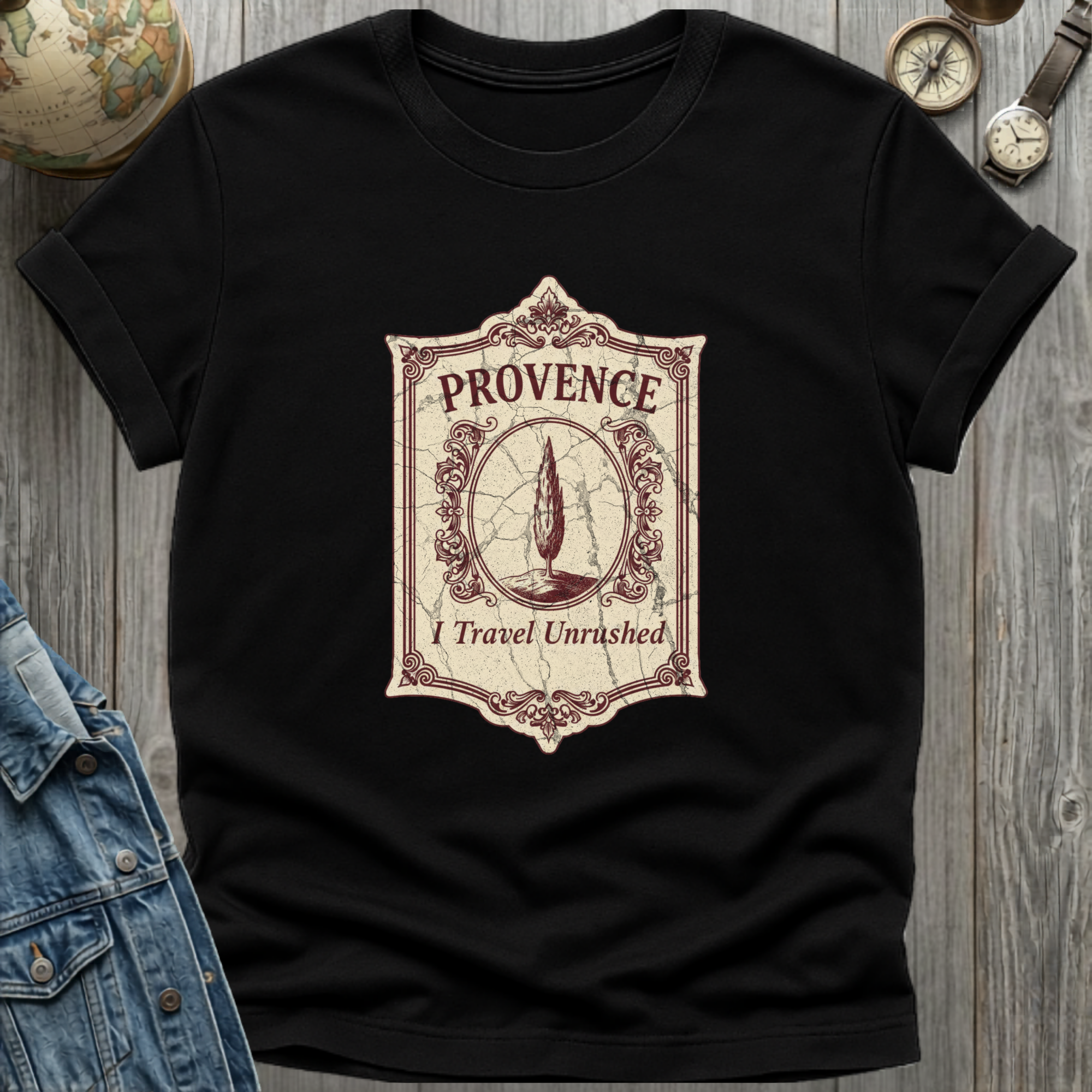 Provence Wine Label T-Shirt