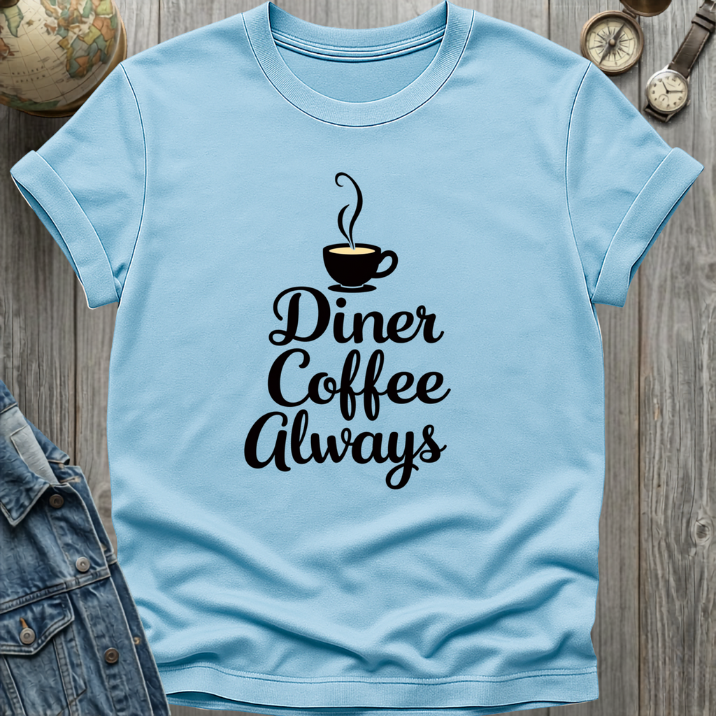 Diner Coffee Always T-Shirt