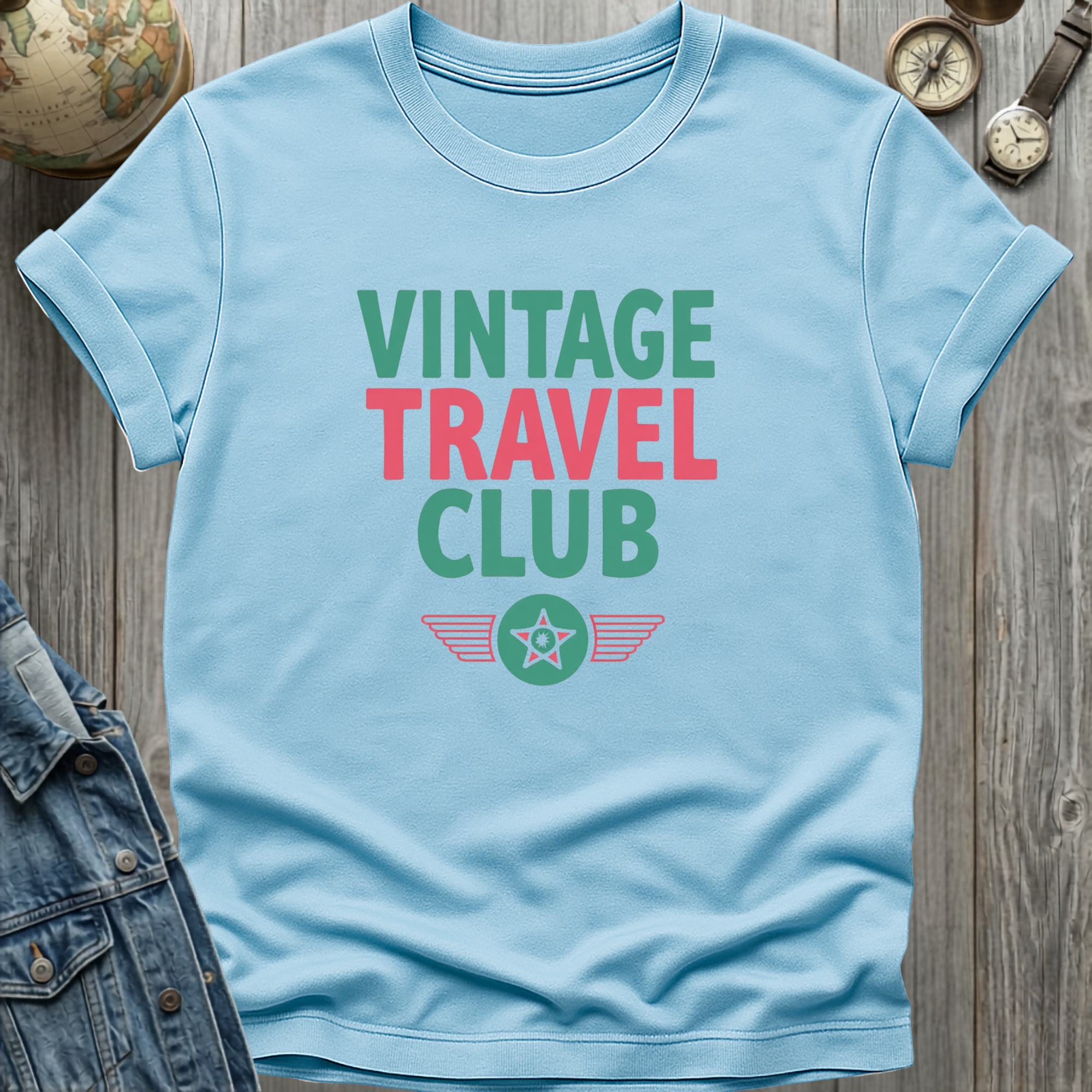 Vintage Travel Club T-Shirt