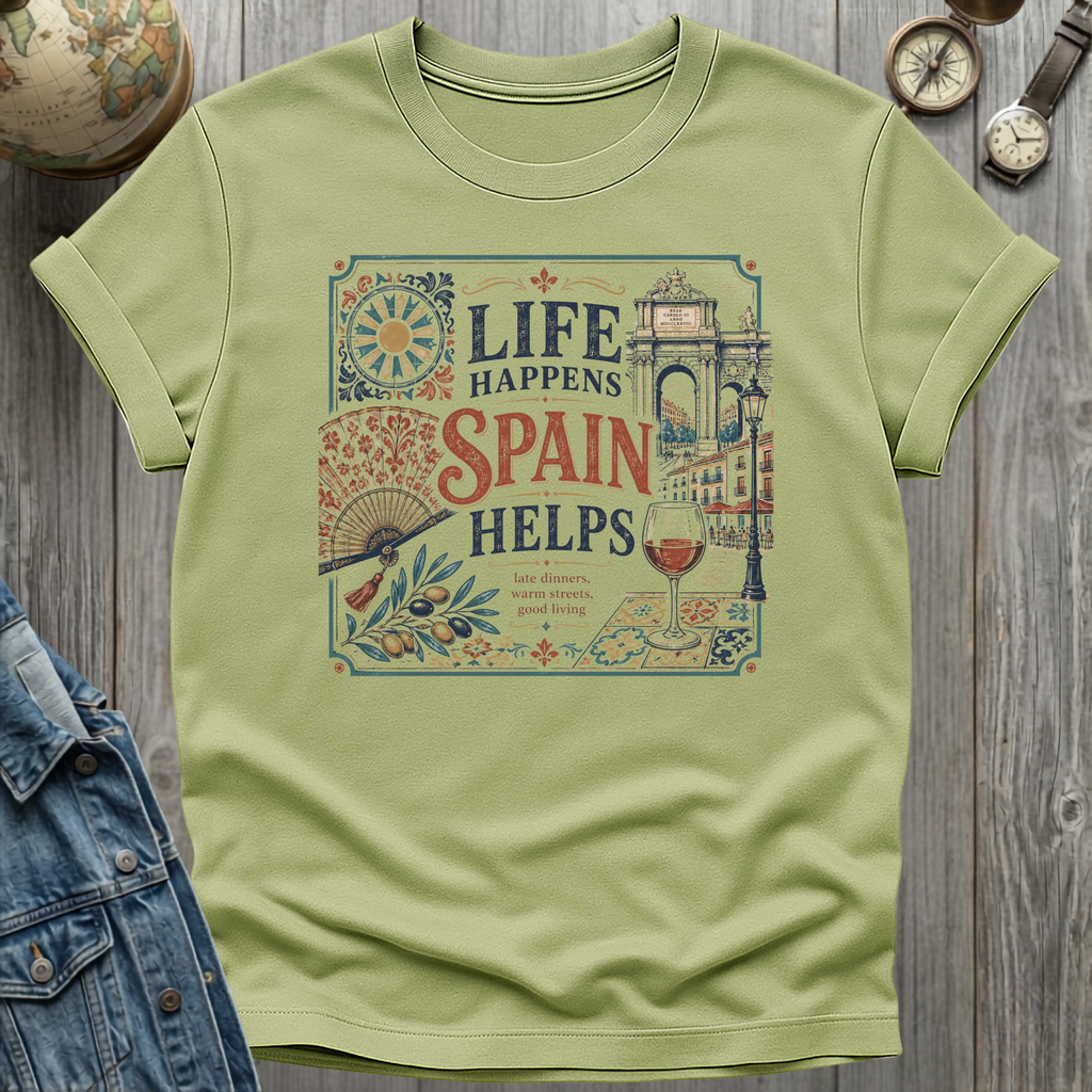 Spain Helps T-Shirt