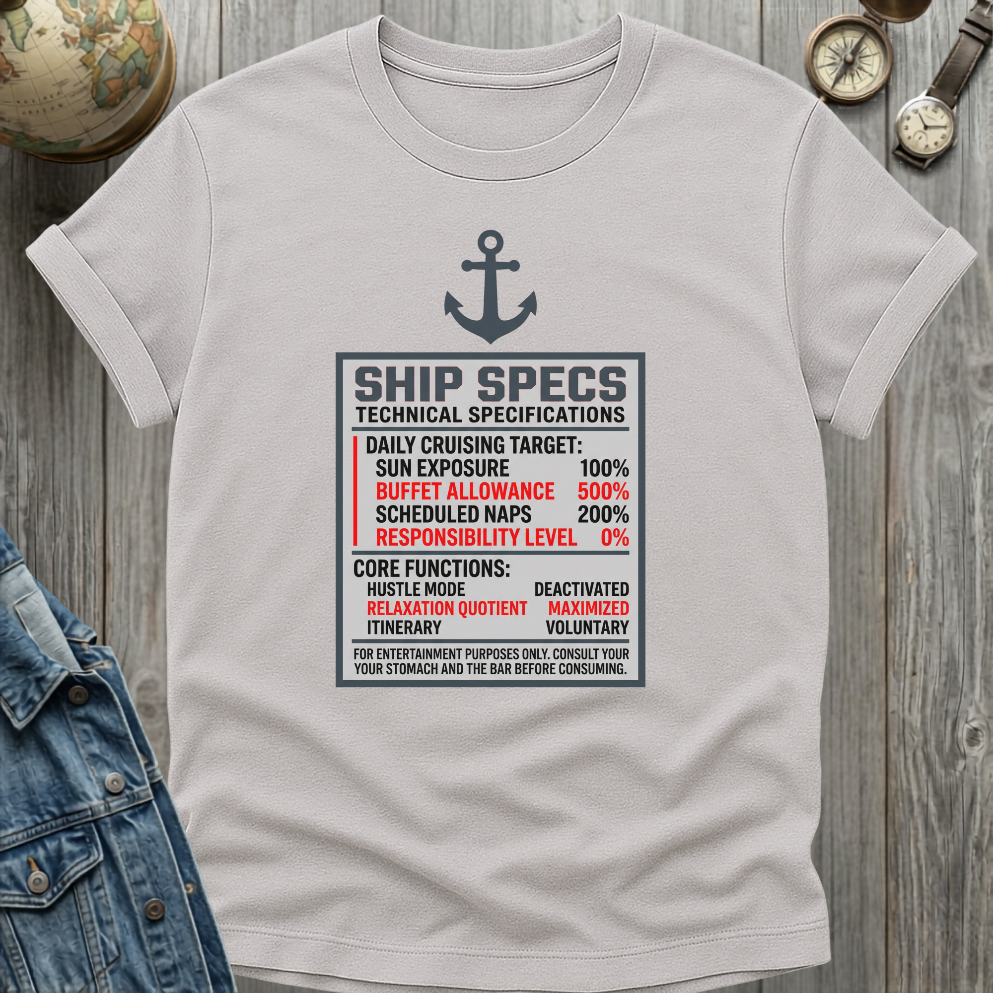 Ship Specs T-Shirt