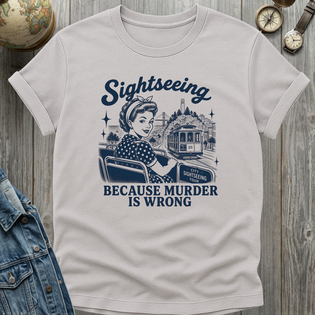 Sightseeing Murder T-Shirt