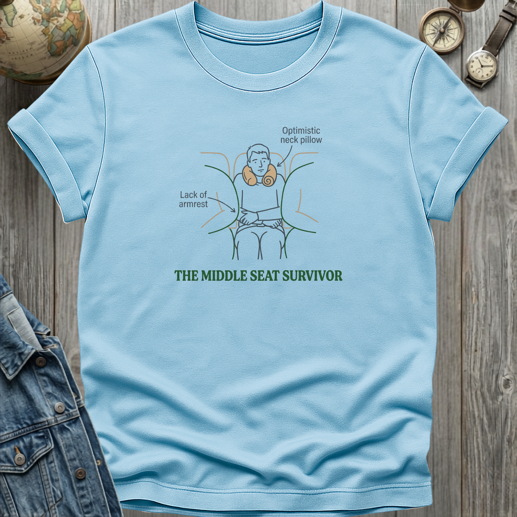 Middle Seat Survivor T-Shirt