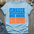 Greece Back T-Shirt