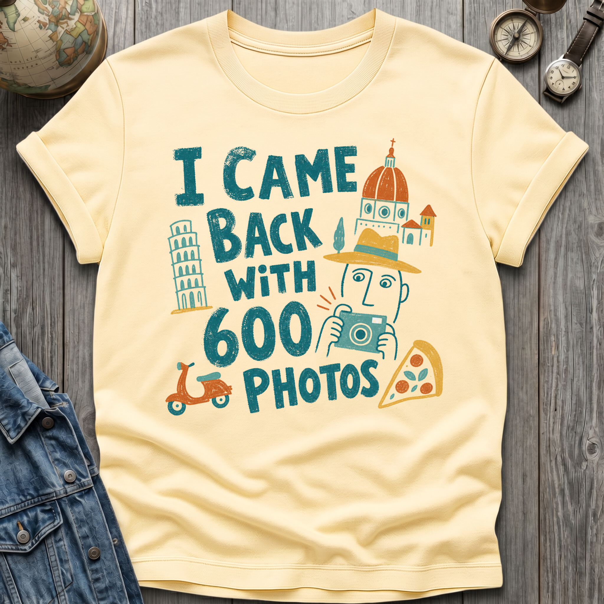 600 Photos T-Shirt