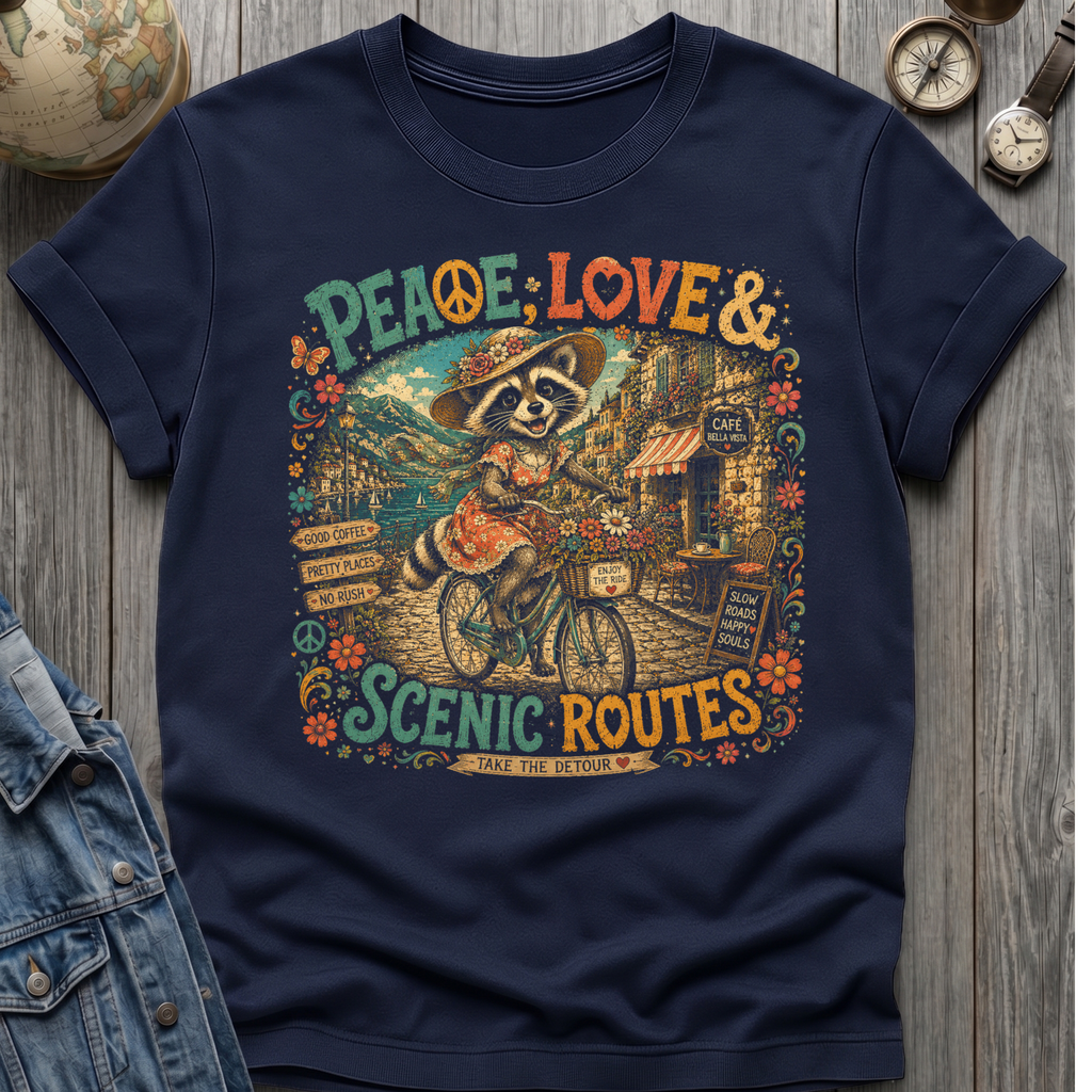 Peace Love Scenic T-Shirt
