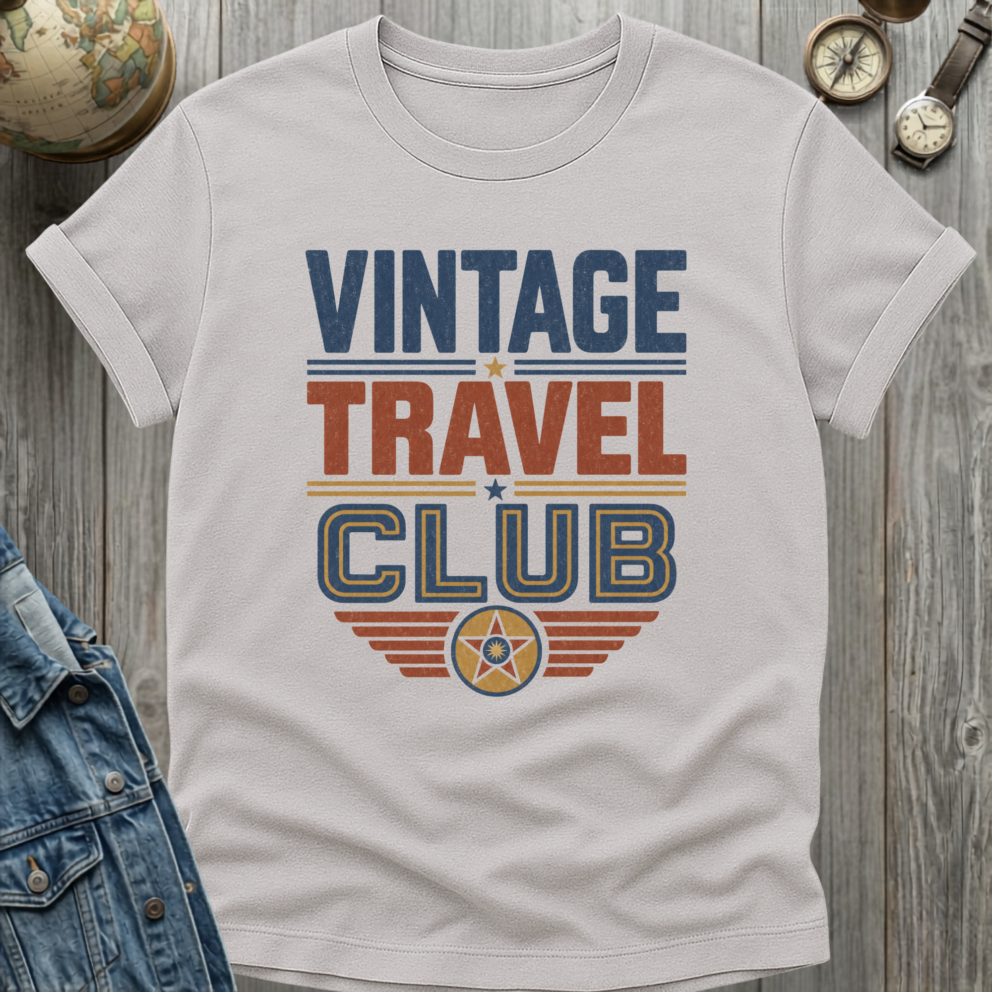 Vintage Travel Club T-Shirt