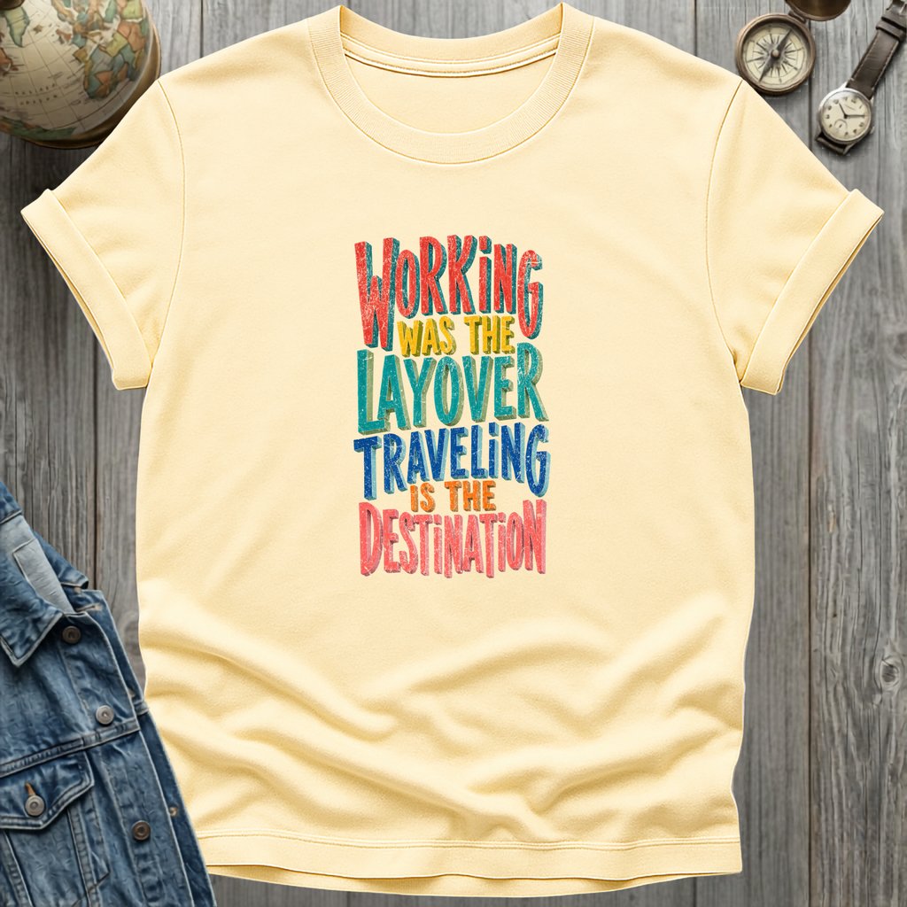 Working Traveling T-Shirt