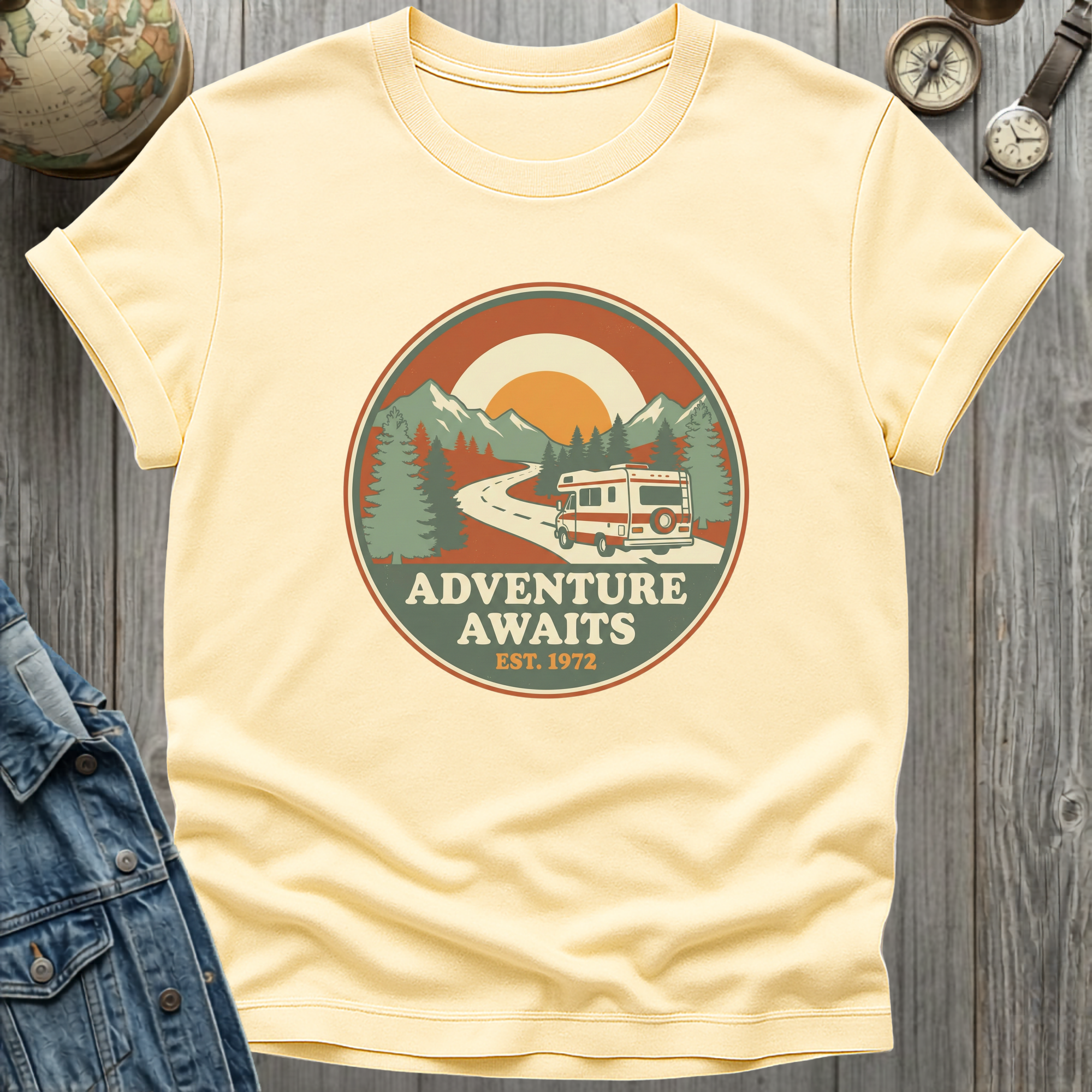 Adventure Awaits RV T-Shirt