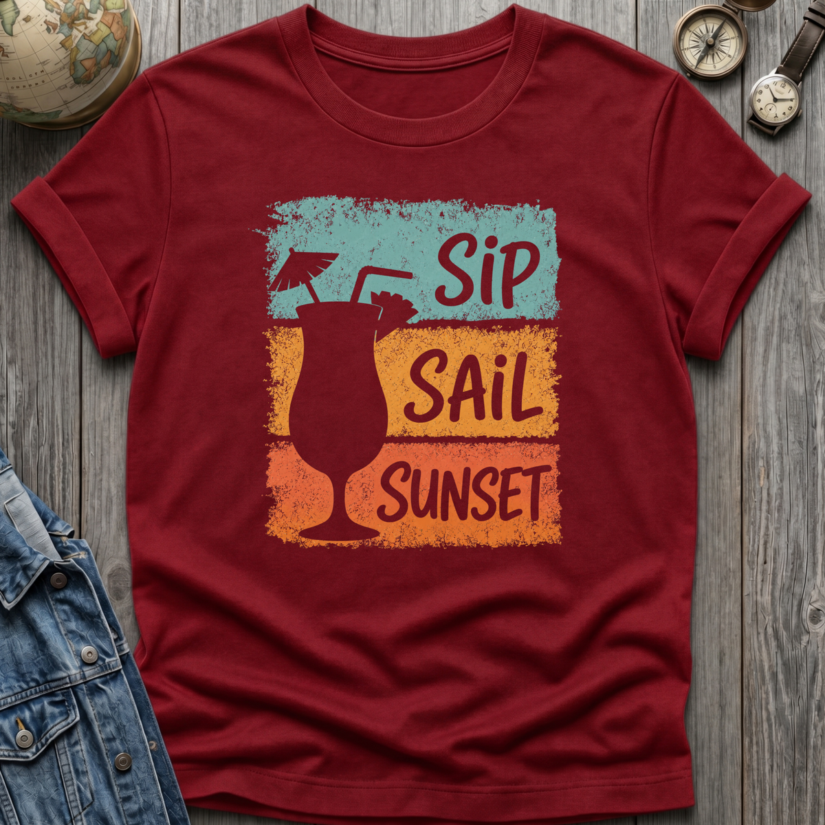 Sip Sail Sun T-Shirt