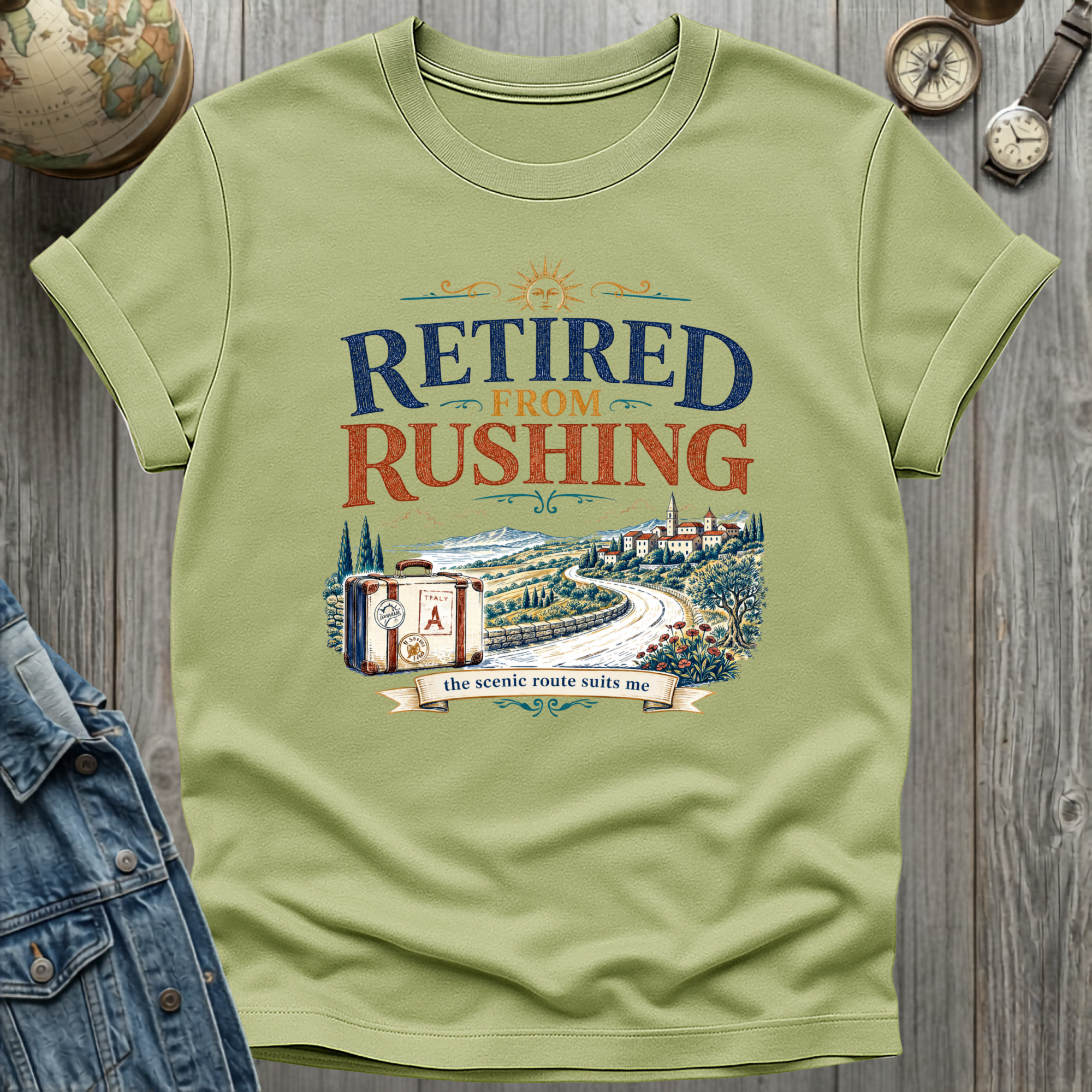 Retired From Rushing T-Shirt