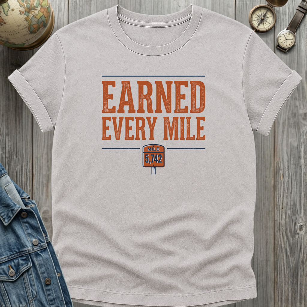 Earned Every Mile T-Shirt