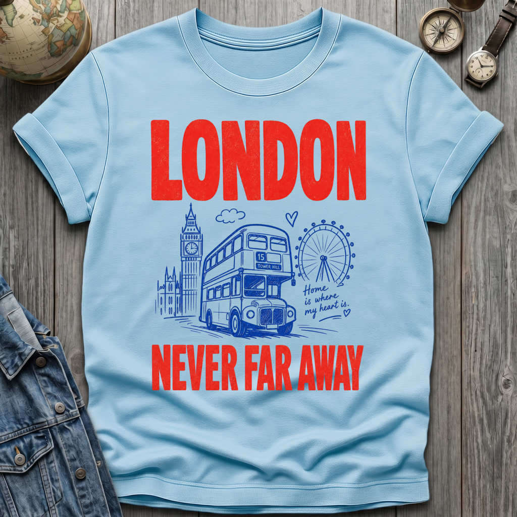 London Never Far T=Shirt