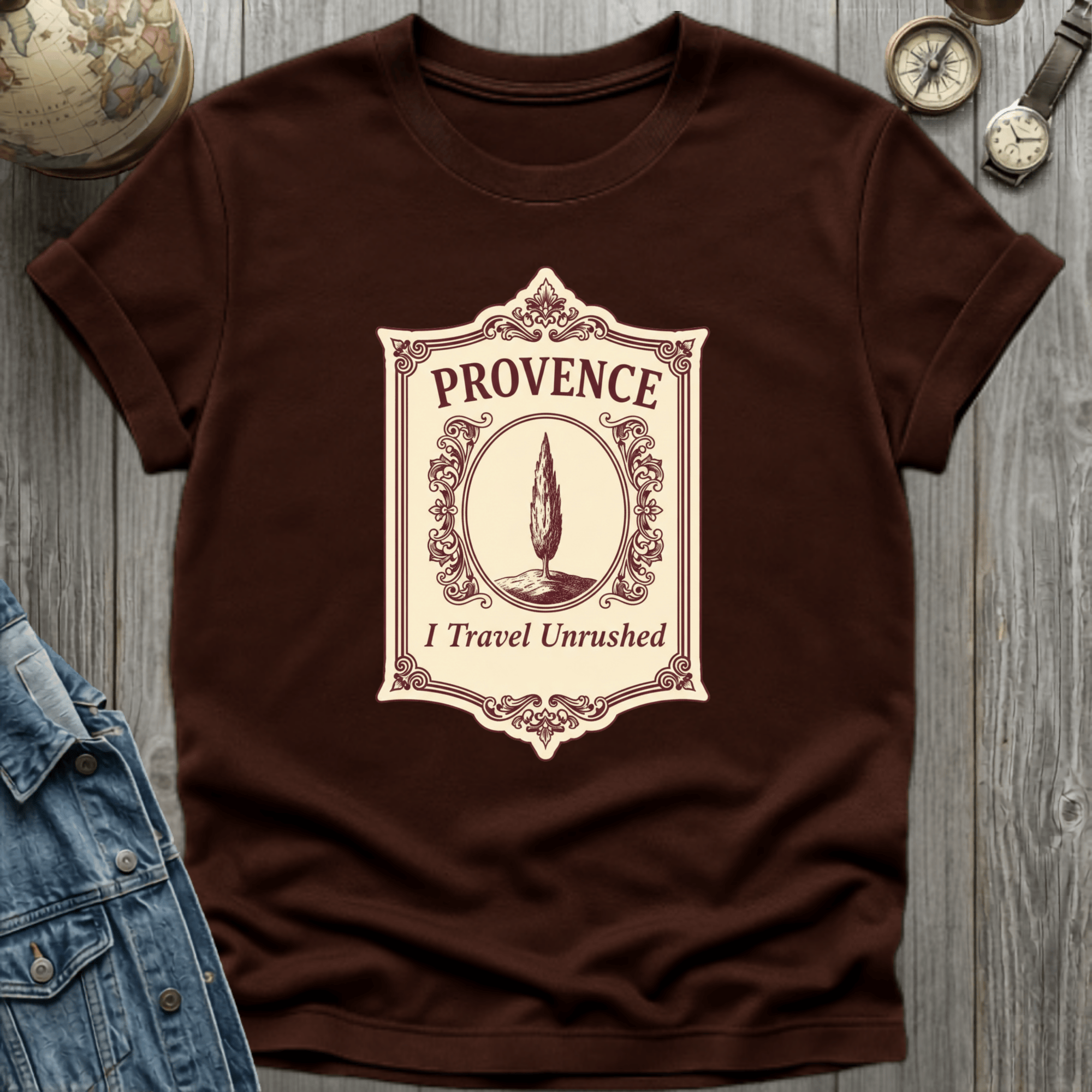 Provence Wine Label T-Shirt
