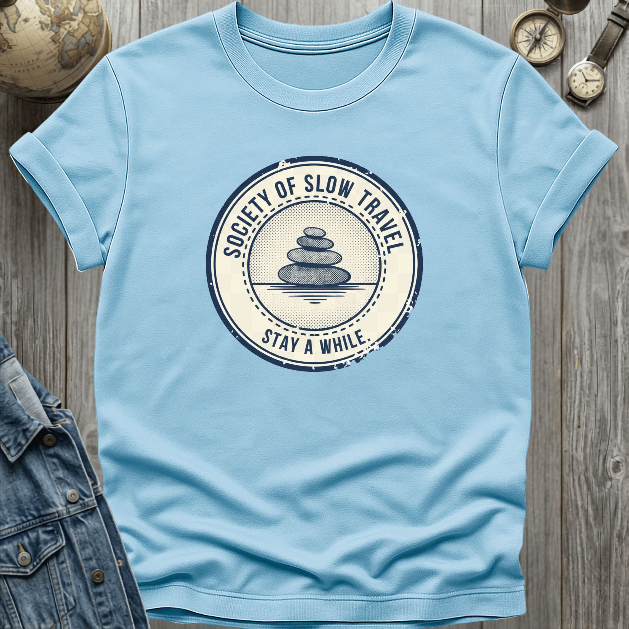 Society of Slow Travel Grunge T-Shirt