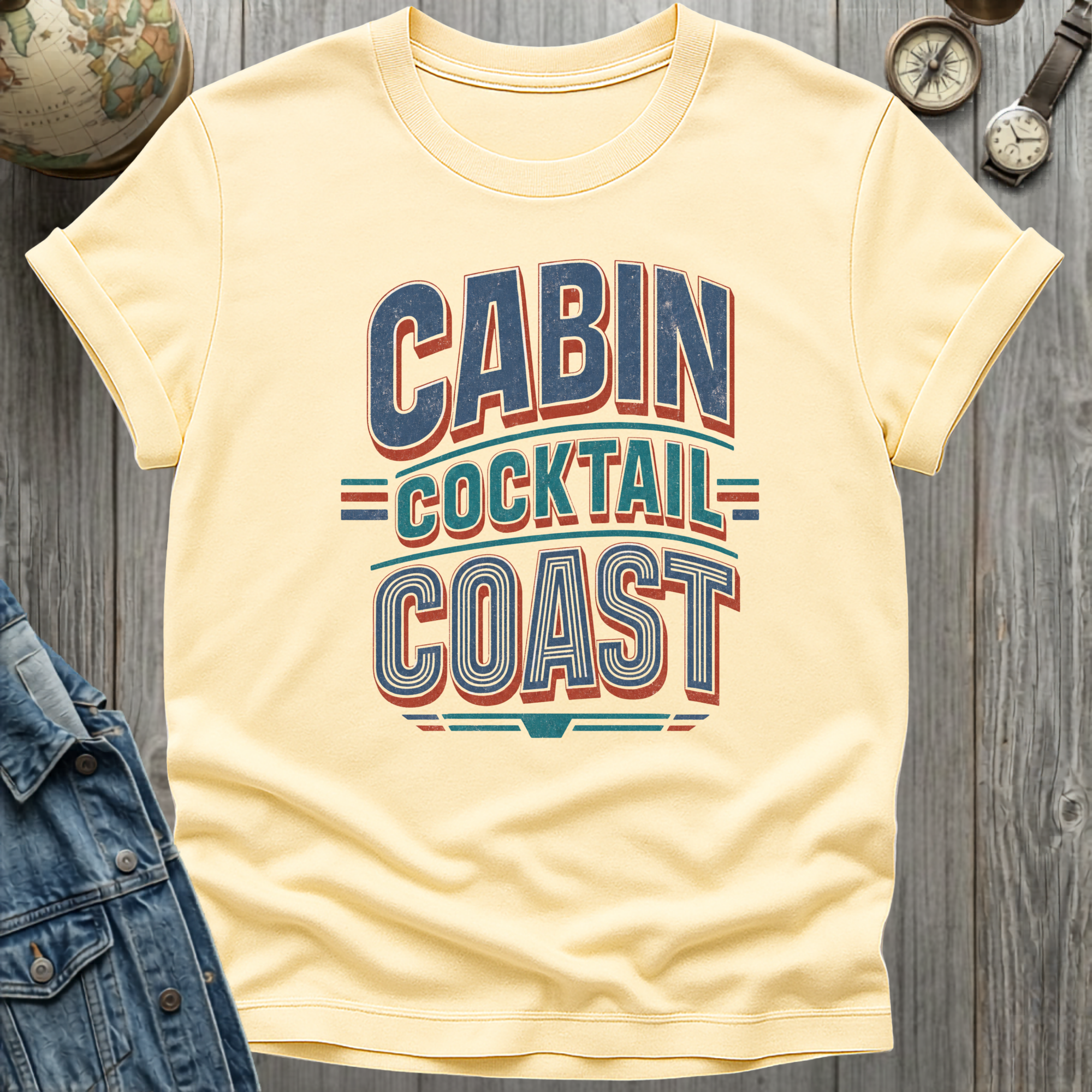 Cabin Cocktail Coast T-Shirt