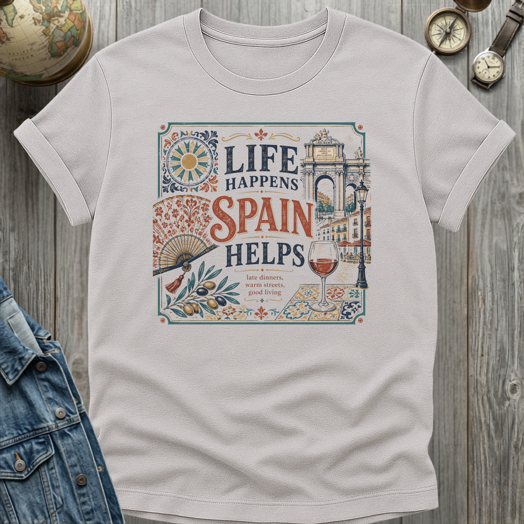 Spain Helps T-Shirt