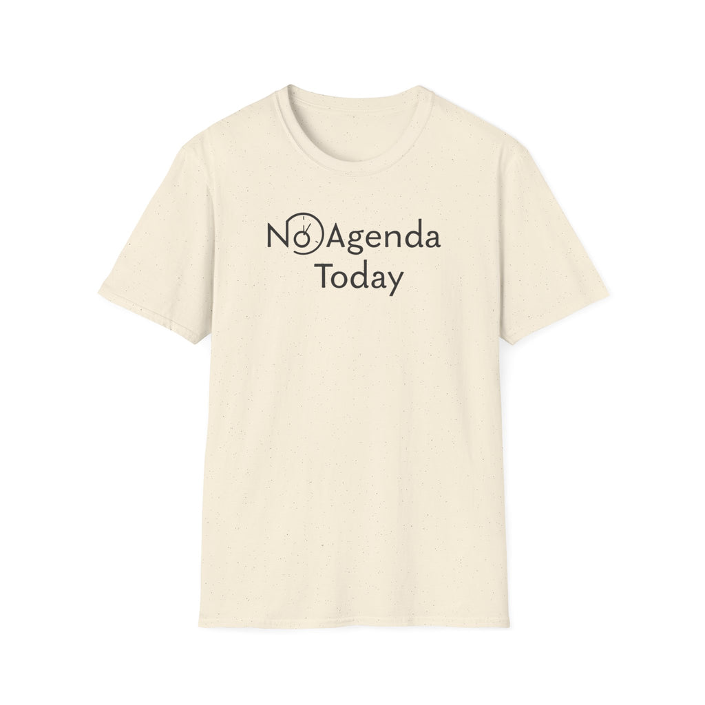 No Agenda Today with Clock T-Shirt