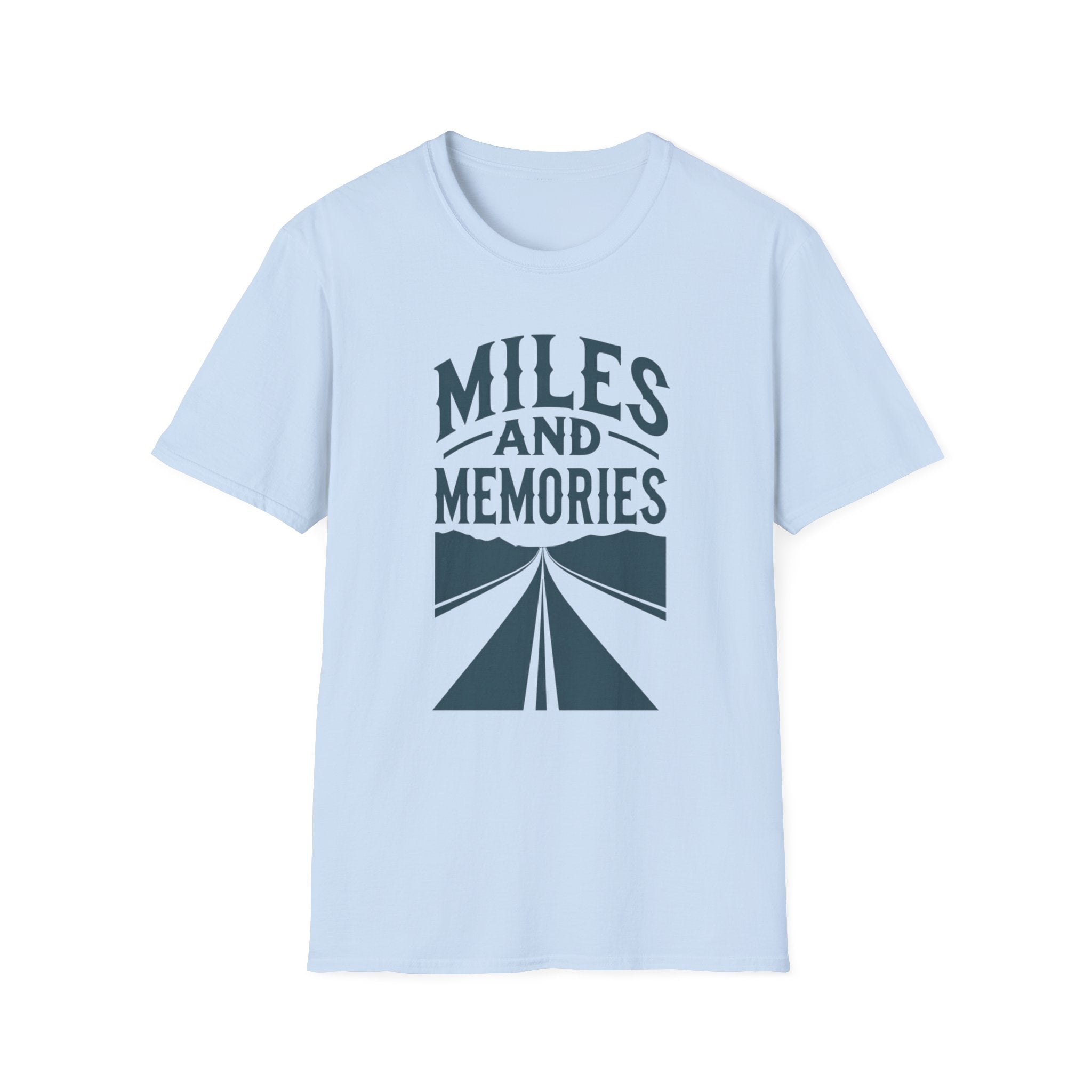 Miles and Memories Arched T-Shirt