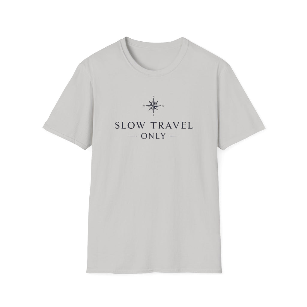 Slow Travel Only Compass T-Shirt