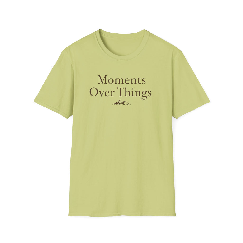 Moments Over Things Mountain Peaks T-Shirt