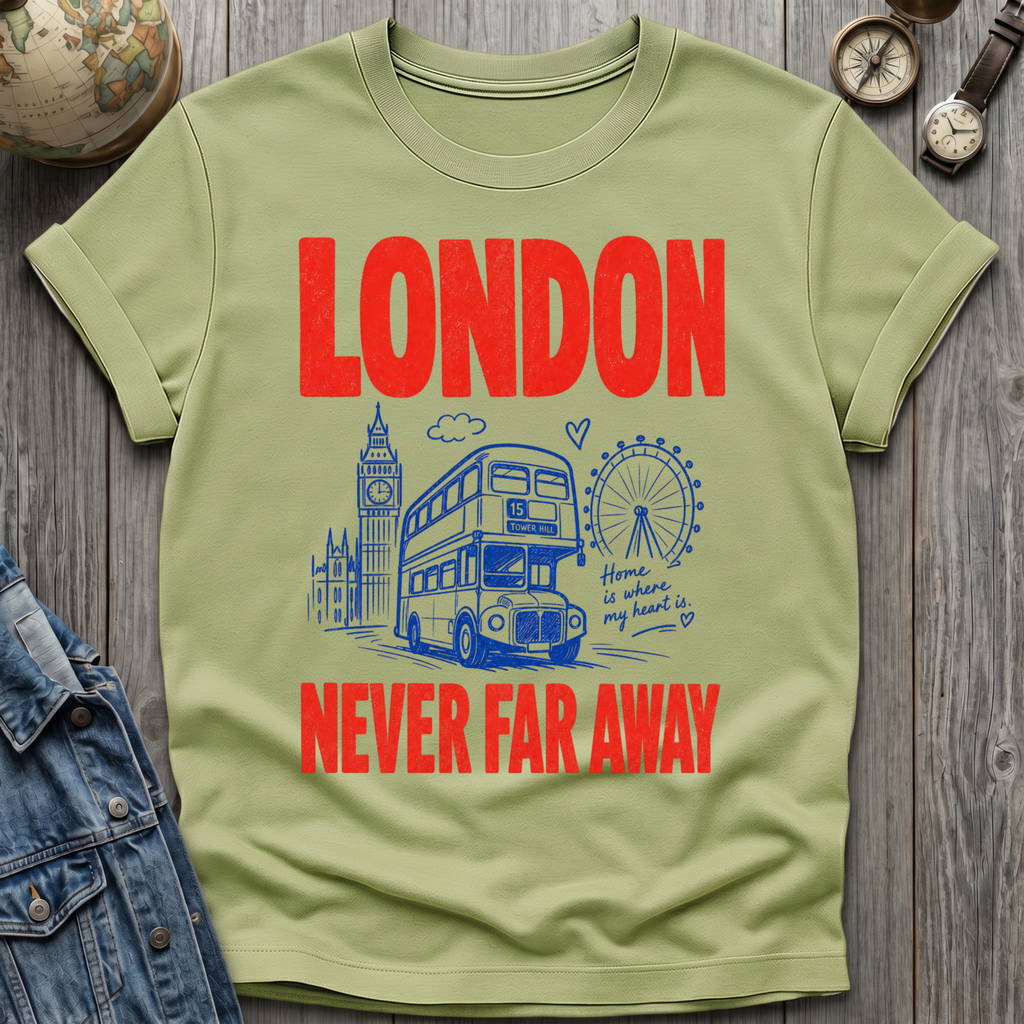 London Never Far T=Shirt