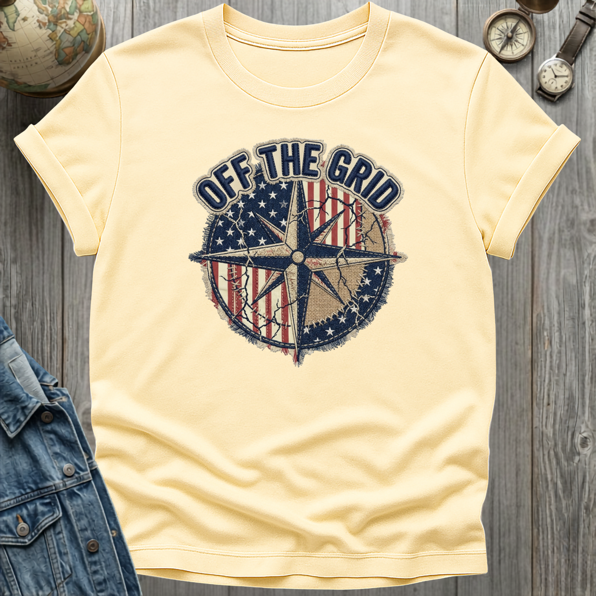Off The Grid Patch T-Shirt